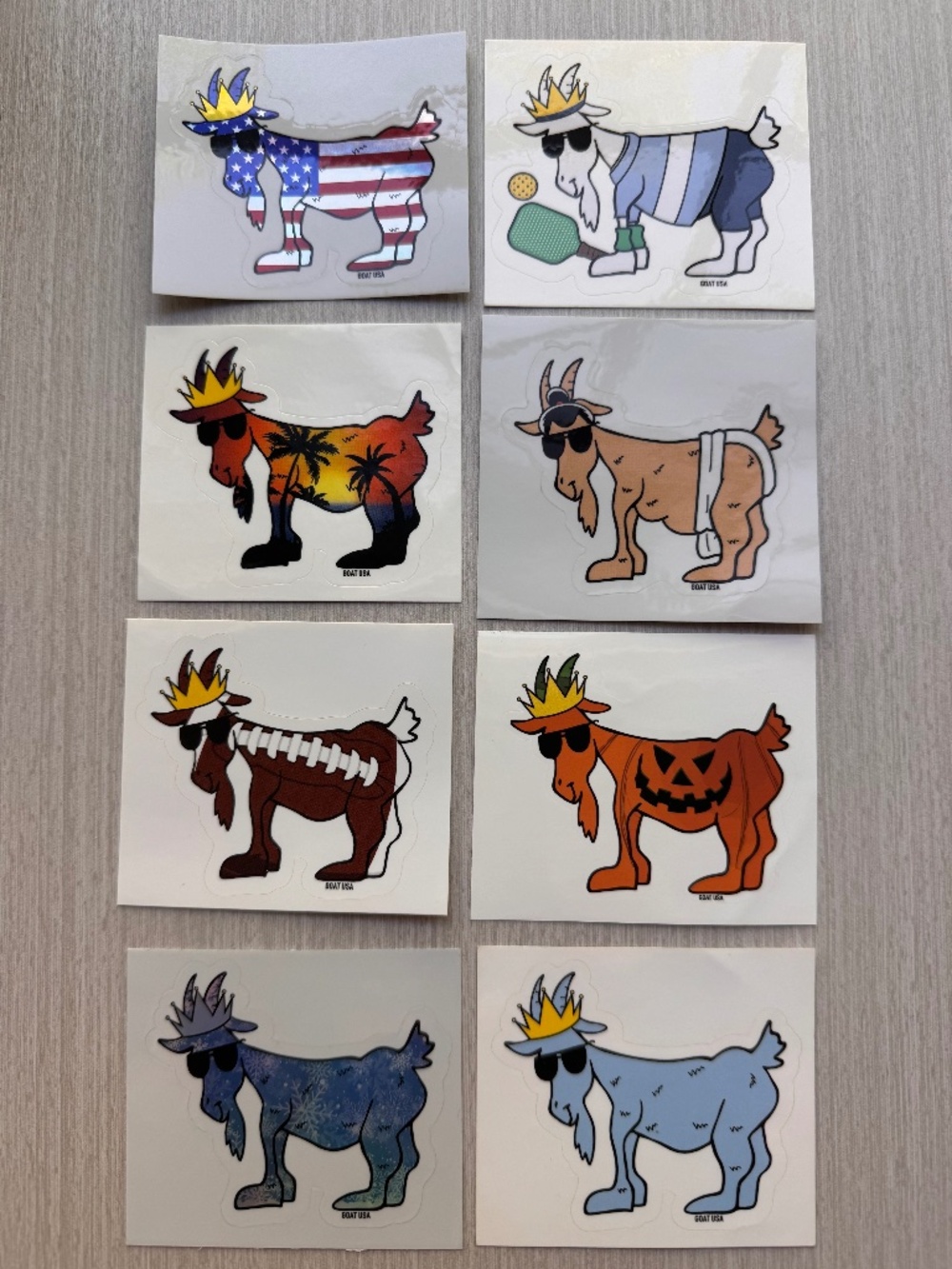 GOAT STICKER SET